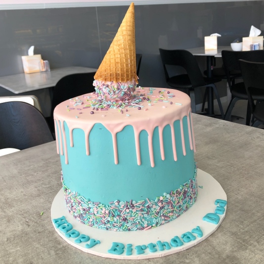 Ice Cream Cone Cake